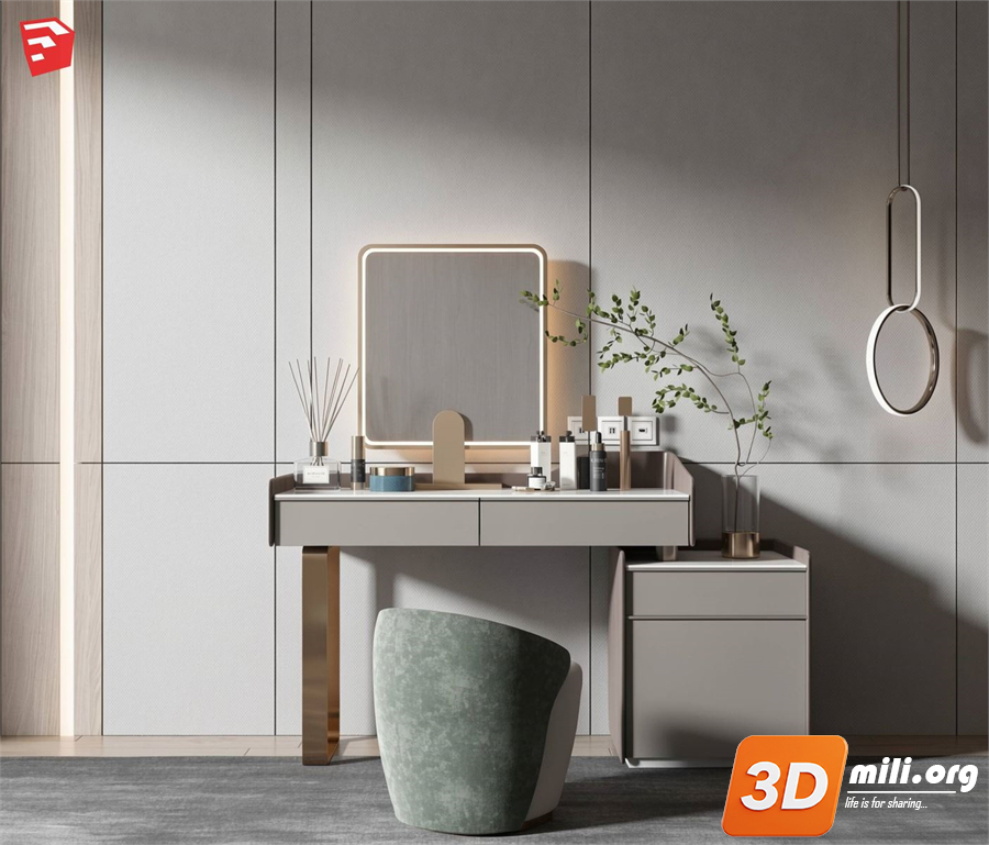 Dressing Table Skp Files 